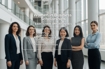 Women in Business Scholarships: Your Path to $30K–$100K Opportunities